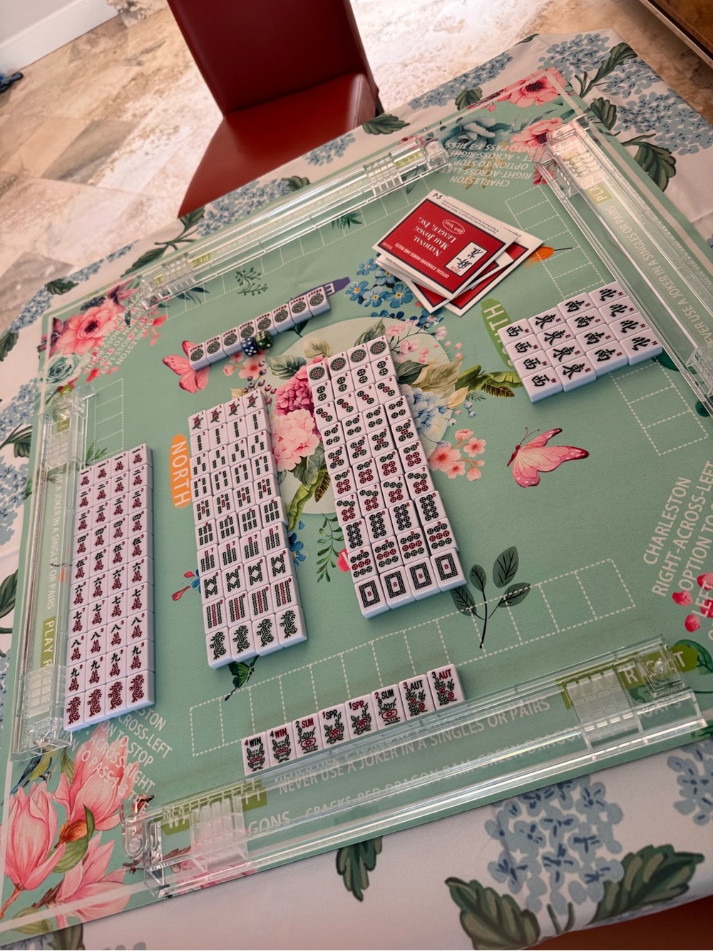 Gorgeous Unbranded American Mahjong Tile Set